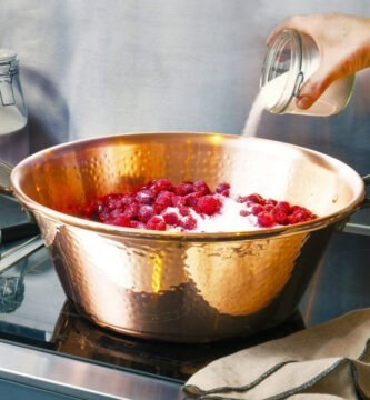 Bassine à Confiture en Cuivre