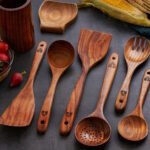 Cuillères et Spatules en Bois de Teck Woodenhouse